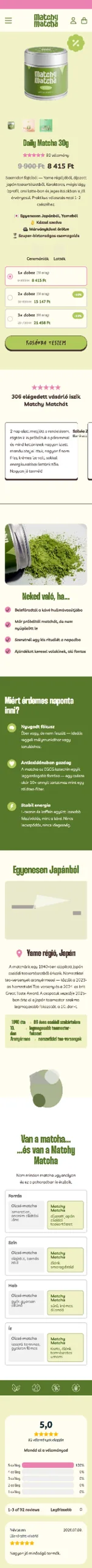Matchamatcha — Daily Matcha mobile