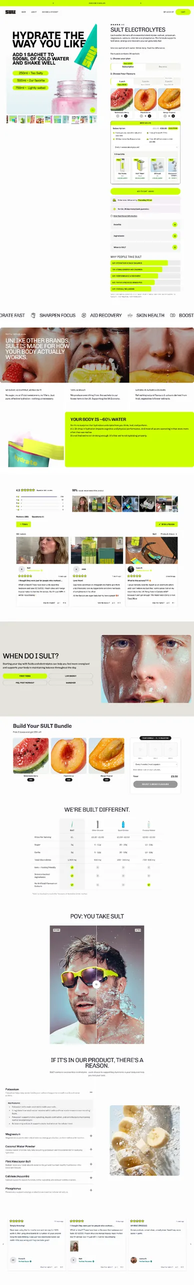 SULT — Sult desktop