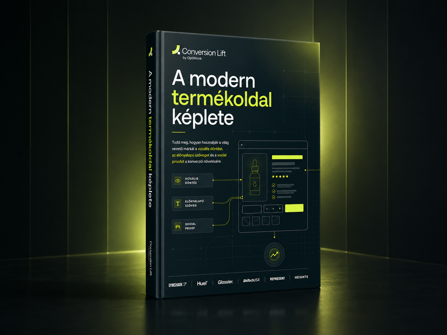 A modern termékoldal képlete című e-book borítója
